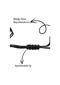 Resim Gümüştel El Sanatları Sertifikalı Turkuaz Doğal Taş Bileklik Makrome Kilit Sistemi Turkuaz 