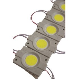Resim 12 Volt 2.4 Watt Tekli Su Geçirmez Modül Led Beyaz (10 Adet) 