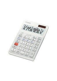 Resim Casio JE-12E-WE 12 Haneli Masaüstü Hesap Makinesi 