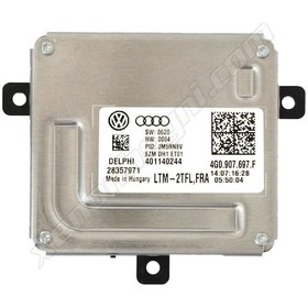 Resim Volkswagen Golf 7 Passat B8 Led Far Beyni 4G0907697F 