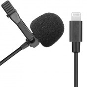 Resim Winex İphone Lightning Port HD Yaka Mikrofonu Siyah 