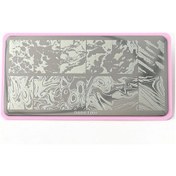 Resim Fransız Çizgi Geometri Damgalama Plakaları 12x6 Cm Mermer Desen Çiçek Açan/çizgi Görüntü Paslanmaz Çelik Tırnak Sanat Şablonu Stencil Dr-l021 Ordu Yeşil 