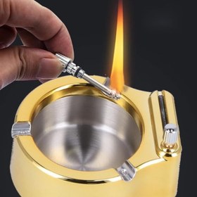 Resim Metal Kibritli Küllük 