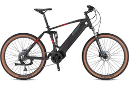 Resim GRAVITY - 29 - MTB 18.5'- 10 Vites - Elektrikli - Mat Siyah-Füme/Kırmızı 