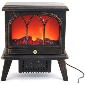 Resim Isıtmalı Ayaklı Şömine Aspr2504 Çok Renkli 