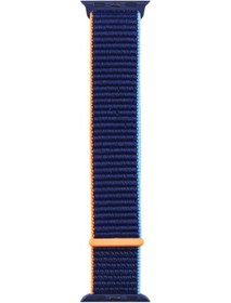 Resim iOS Uyumlu Watch Serisi 7 41mm / 6-se-5-4 40mm / 3-2-1 38mm Mutural Naylon Saat Kordonu 