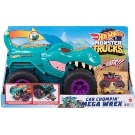 Resim Hot Wheels Monster Trucks Araba Yiyen Mega Wrex Gyl13 