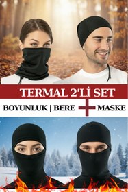 Resim Breen Termal Maske ve Boyunluk Seti (1 Boyunluk + 1 Maske) 