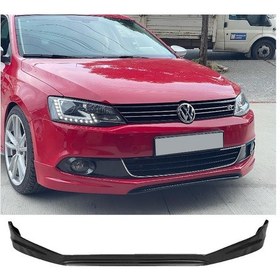 Resim Vw Jetta Mk6 R Ön Ek Karlık Abs Plastik Mat Siyah 2010 2011 2012 2013 2014 Makyajsız Kasa Karlık+bodykit+ek 
