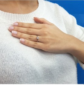Resim Lova 0,30 Karat Tektaş Görünümlü Pırlanta Yüzük - 1020424 