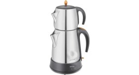 Resim Altabi Elektrikli Çelik Çay Makinesi Ar Zum Klasik Çaycı 