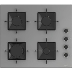 Resim Ferre Flowart QBL63CPR-SS208-D079 7 Prog. Dijital Turbo Ankastre Set - Gri 