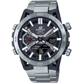Resim Casio Ecb-2000d-1adf Erkek Kol Saati Siyah - Gümüş 