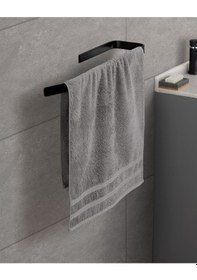 Resim Madame Coco Angelique Yüz Havlusu - Koyu Bej - 50x70 cm Gri 