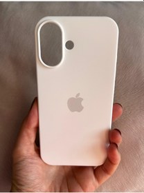 Resim Apple Uyumlu iPhone 16 Logolu İçi Kadife Silikon Lansman Kılıf 