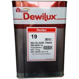 Resim Skygo Dewilüx Selülozik Tiner 10 Kg (12 Litre) 