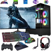 Resim Rogame I7 14700F 16GB Ddr4 1tb M2 12GB RTX3060 24" Monitörlü Oyun Bilgisayarı (Gaming Set) 