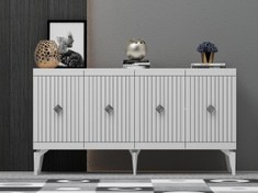 Resim 150 CM MİDAS KONSOL BEYAZ-GÜMÜŞ 