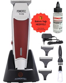 Resim POWERTEC TR-658 Şarjlı Tıraş Makinesi | Sakal, Ense, Saç Kesim – Profesyonel Seri 