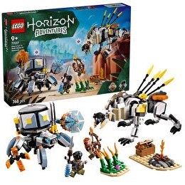 Resim LEGO Horizon Adventures Aloy ve Varl Metalkabuk ve Hızardiş’e Karşı 77037 