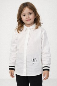Resim Babylory Kdis Store Kız Çocuk Desenli Gömlek 