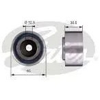 Resim Fiat Strada Triger Gergi Rulmanı 1.6 16V GATES Marka 55211287 