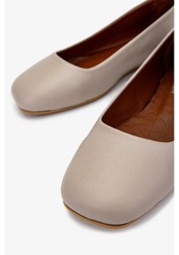 Resim Valmenti Liza Kadın Vizon Hakiki Deri Babet 453 148-3 Bn Ayk Y24 VIZON 