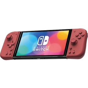 Resim Nintendo Switch Oled Split Pad Compact Apricot Red Edition 