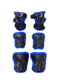 Resim Nbyc 961 Çocuk Dizlik Paten Bisiklet Kaykay Scooter Için Mavi 