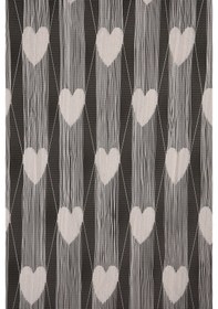 Resim Kalpli Birleşik Model Krem Renk Ip Perde Hazır Ip Perde 300x280 