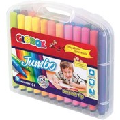 Resim Globox Keçeli Kalem Jumbo Üçgen 24 Lü 1517 