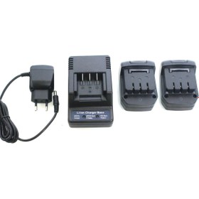 Resim oddity Toua GSN40 GFN3490CH GSN50 DCG72D-600 Batarya 2 Adet + Şarj Cihazı Set Gazlı Çivi Çakma Tabancası 