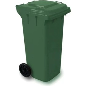 Resim Çöp Konteyneri 120 Litre Konteyner Yeşil 