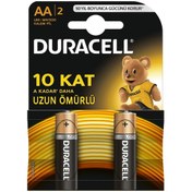 Resim Duracell Basic AA Kalem Pil 2'li Paket 