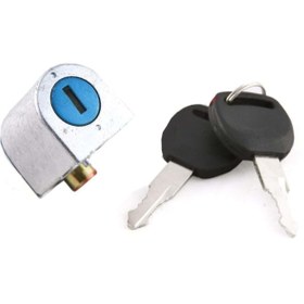 Resim Mondial 125cg Motorsiklet Direksiyon Kilidi 