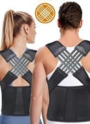 Resim Pikas EX-91 Kolonlu Kadın Erkek Kifoz Önleyici Sırt Dik Duruş Korsesi 
