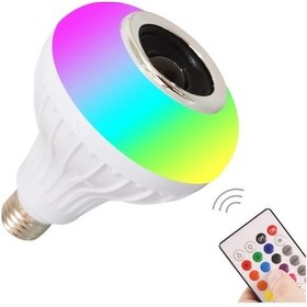 Resim Bosphorusboutique Ünitesi S-mart Mufunye Led'ler Kontrol Kısılab Işık Hoparlör C85-265v B-ulb Bt Bt Beyaz+rgb Bağlantılı A 301 12w Mi 