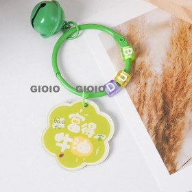 Resim Silver1 Zarif Anti-Kayıp Araba Anahtarlık Okul Çantası Çekicilik Bebek Yaratıcı Erkek ve Kadın Çift Yıldız Ayı Anahtarlık (Yurt Dışından) 