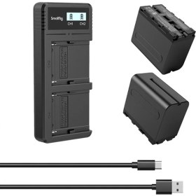 Resim Smallrig NP-F970 Batarya ve Şarj Cihazı Kiti 24FİLM 