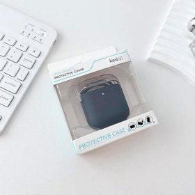 Resim PSR aksesuar- Darbelere Karşı Dayanıklı Düğmeli Kılıf Şeffaf Air Pods Airbag 36 ile uyumlu 