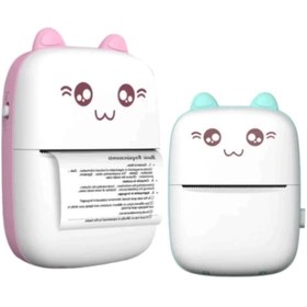 Resim AyrStore Buğz Sevimli Mini Taşınabilir Yazıcı Printer 