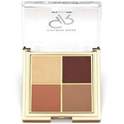 Resim Golden Rose Quattro Eyeshadow Palette No:06 Göz Farı Paleti 