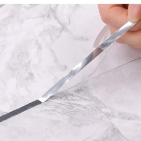 Resim 1 cm 50 Metre Gri Fayans Arası Şerit Bant 