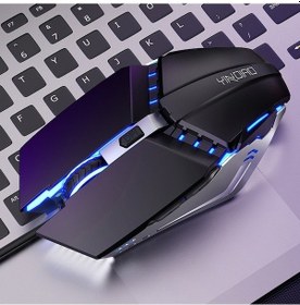 Resim Rogfer Yındıao 6 Tuşlu Oyun Ofisi Usb Mekanik Kablolu Fare Siyah Diğer - Black Diğer 