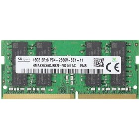 Resim SK Hynix HMA82GS6DJR8N-VK 16 GB PC4-21300 DDR4 2666 MHz CL19 Laptop Ram 
