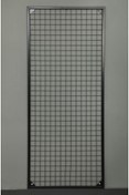 Resim RafBurada Sık Telli Tel Raf - Tel Pano Stand, Duvar Askılığı 60x120 Cm 