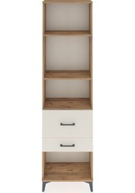 Resim Arges Dolap 3 Raflı 2 Çekmeceli 60x30x221 Çam-aytaşı Atlas Çam 