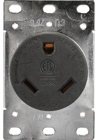 Resim Chuangyinshop 30a 125v Rv Gömme Pano Tt-30r Amerikan Tipi Yüksek Akım Endüstriyel Priz Etl Sertifikalı 