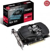 Resim ASUS PH-RX550-4G-EVO 4GB GDDR5 HDMI DVI DP 128Bit ASUS PH-RX550-4G-EVO 4GB GDDR5 HDMI DVI DP 128Bit