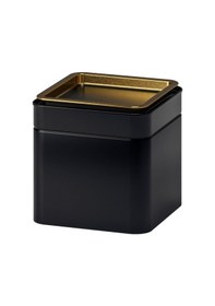 Resim Ikea Blomnıng 10X10X10 Cm Kalay Kaplama Çelik Kapaklı Kahve Çay Kurabiye Kuru Gıda Saklama Kutusu 